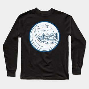 Night Camping Long Sleeve T-Shirt